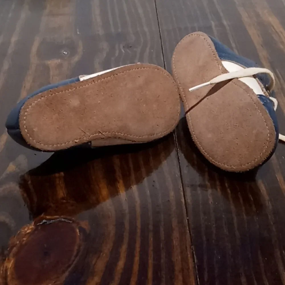 Vintage Leather Baby Deer Shoes